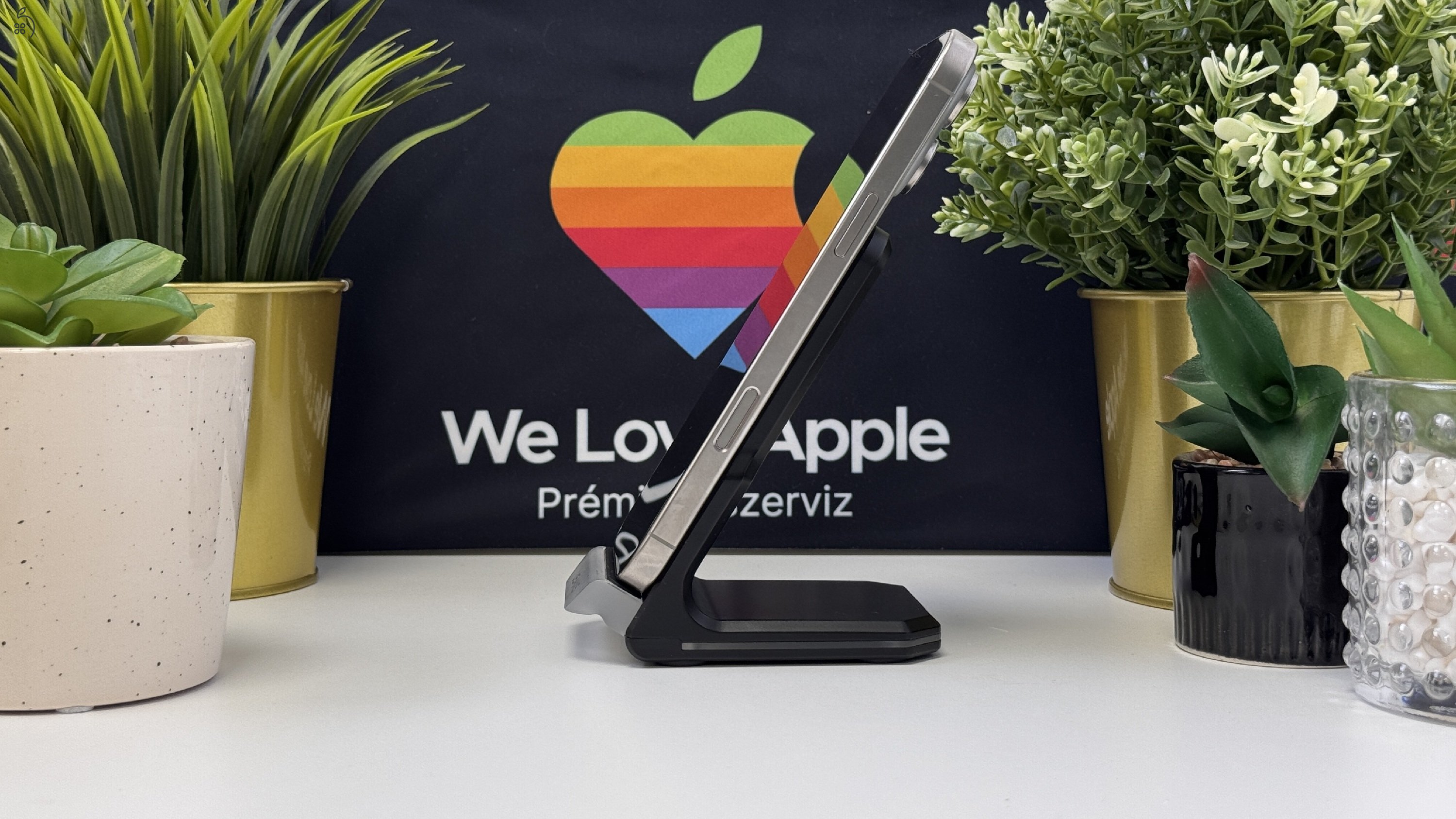  iPhone 16 Pro Max 512GB Natúr Titán, Független - Számla, 1ÉV Garancia 