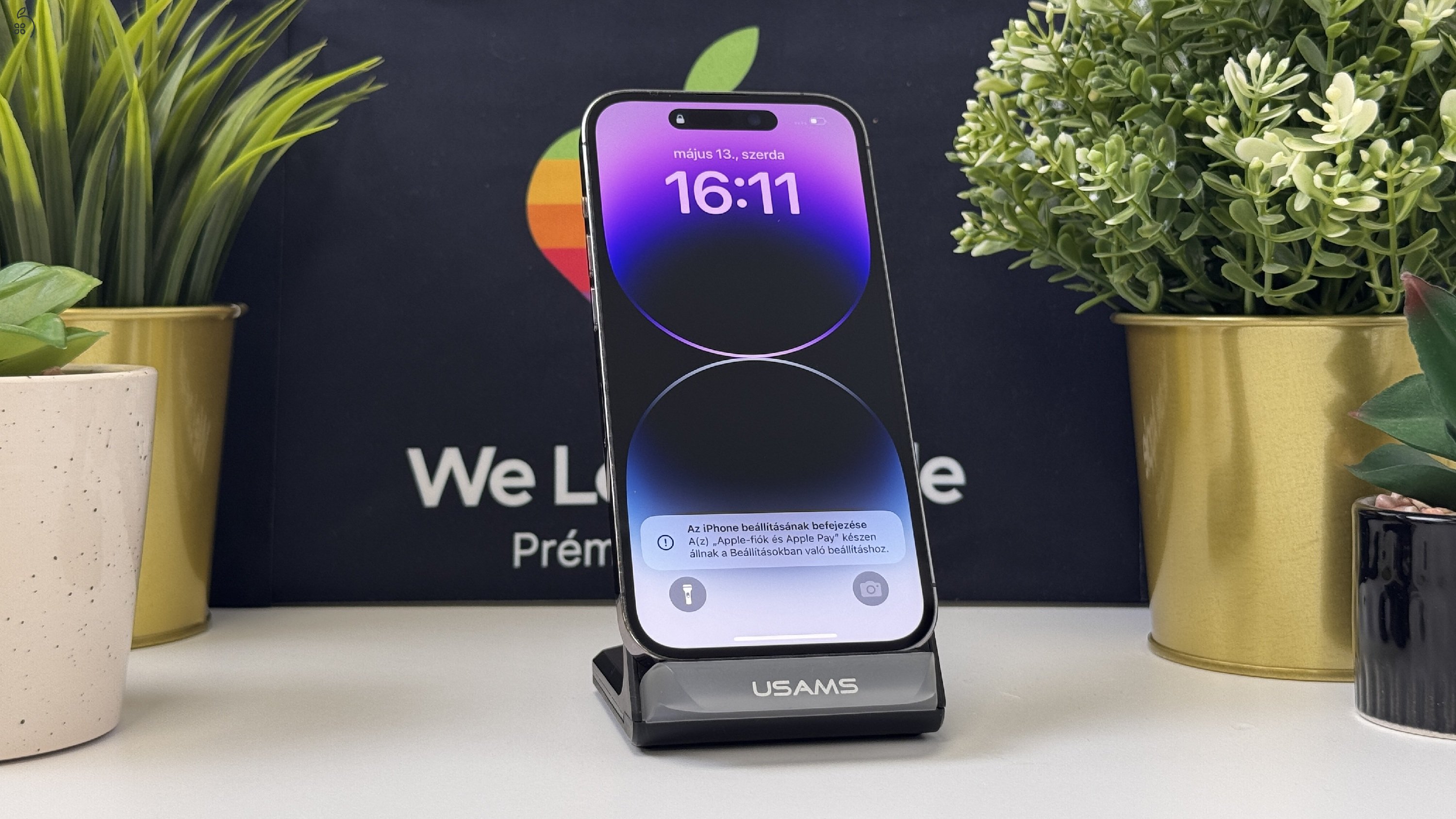  iPhone 14 Pro 256GB/512GB Lila, Független - Számla, 1ÉV Garancia 