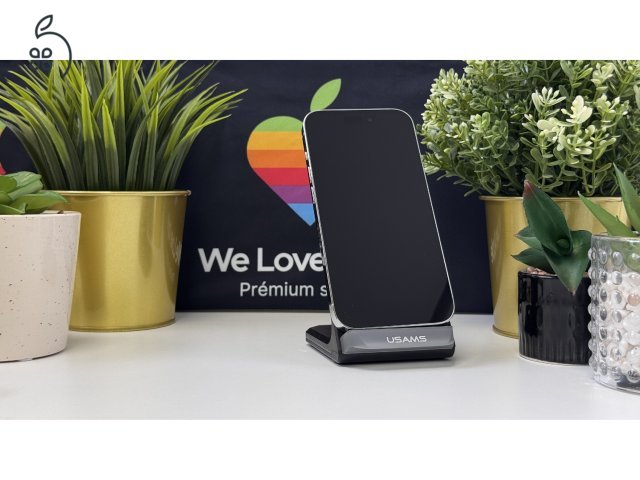  iPhone 14 Pro 256GB Fehér, Független - Számla, 1ÉV Garancia 