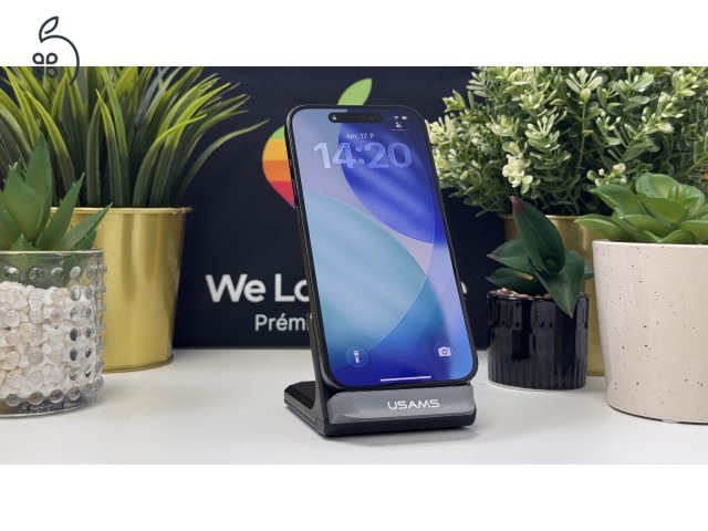  iPhone 15 Pro 128GB Kék, Független - 1ÉV Garancia, Számla 