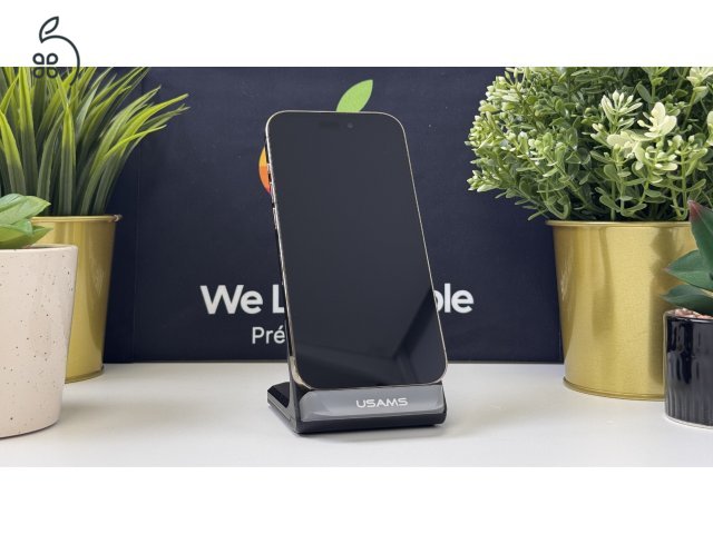  iPhone 14 Pro 128GB Arany, Független - Számla, 1ÉV Garancia 