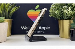  iPhone 14 Pro 128GB Arany, Független - Számla, 1ÉV Garancia 