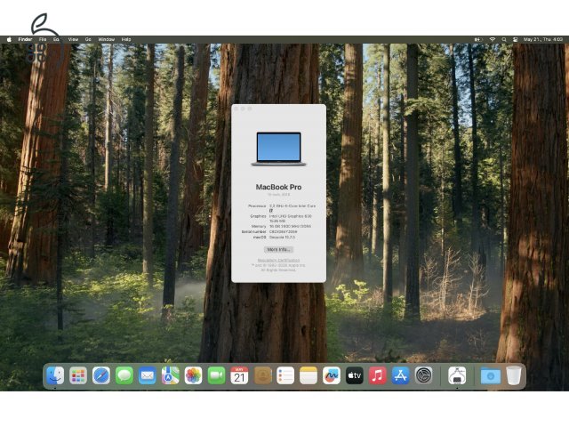 MacBook Pro 15'' 2018 16 gb Ram 256 SSD Touchbar Space Gray