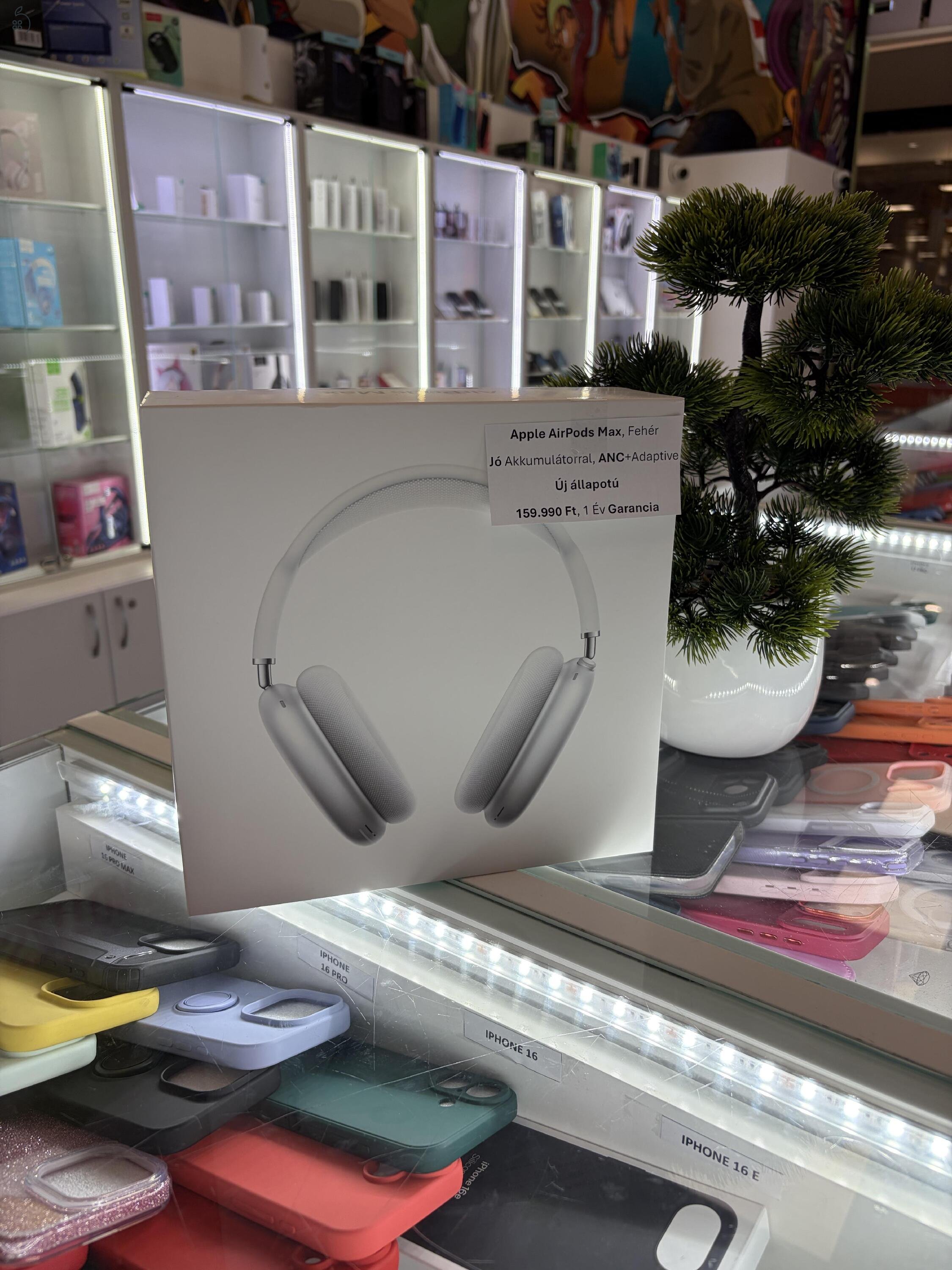 (Akció) Apple AirPods Max, (Lightning), Keveset használt