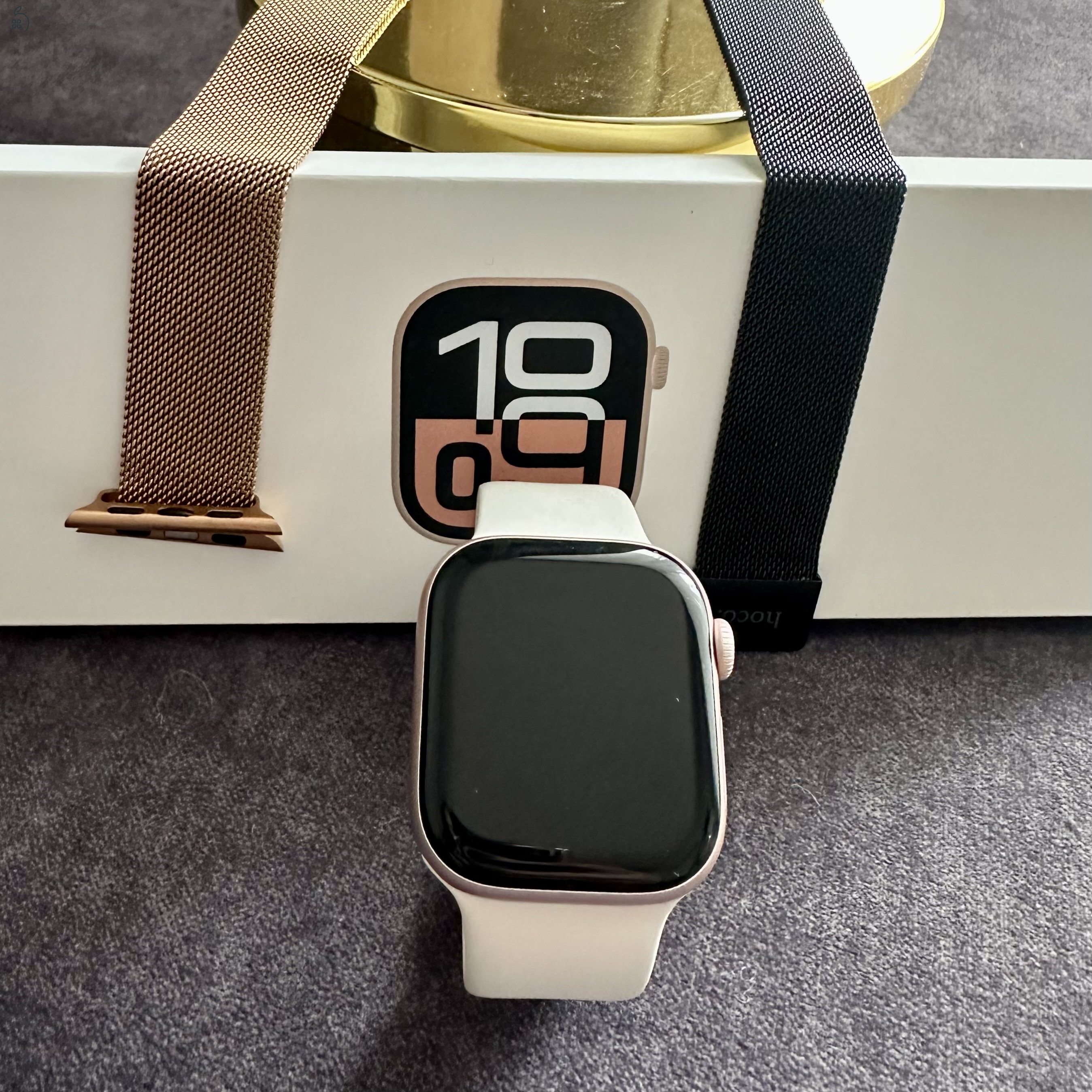 Apple Watch Series 10 GPS 42mm – Rose Gold Aluminium Case