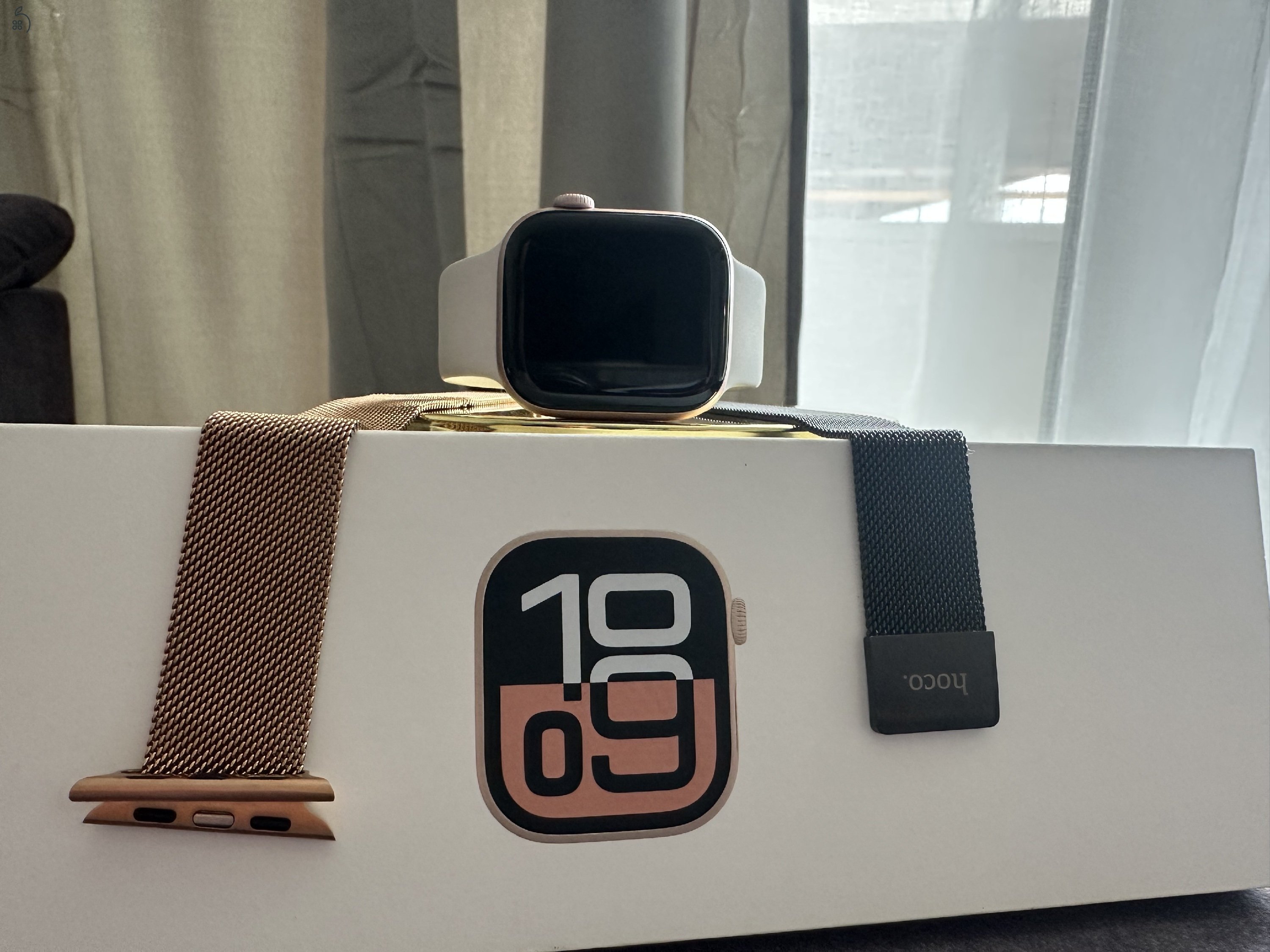Apple Watch Series 10 GPS 42mm – Rose Gold Aluminium Case