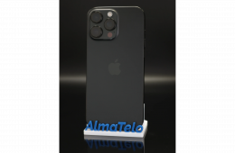 Apple iPhone 16 Pro 128 GB Black Titanium 100% akku - 12 HÓ GARANCIA