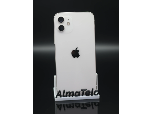 Apple iPhone 12 128 GB White 100% akku - 12 HÓ GARANCIA