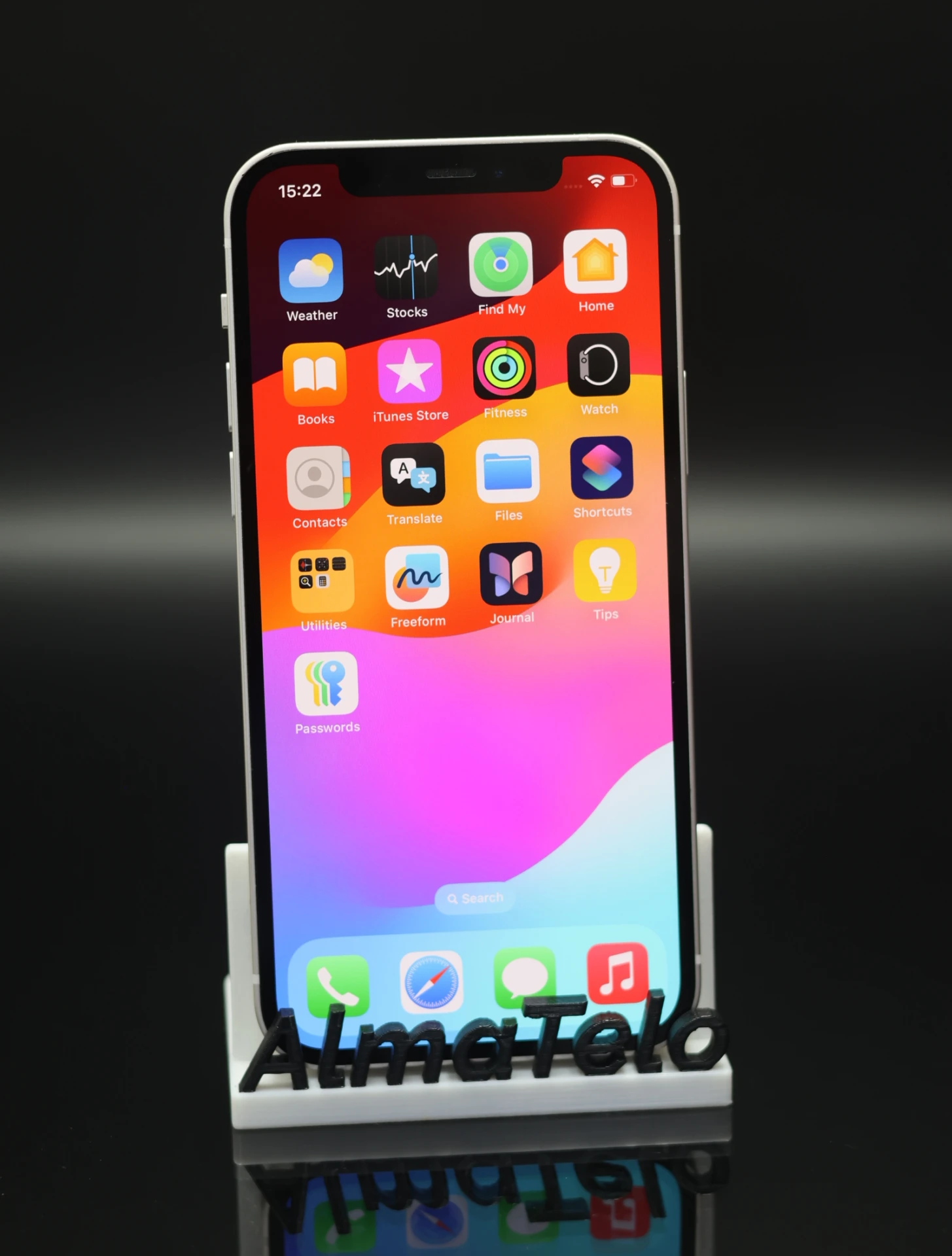 Apple iPhone 12 128 GB White 100% akku - 12 HÓ GARANCIA