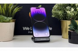  iPhone 14 Pro Max 512GB Asztrofekete, Független - Számla, 1ÉV Garancia 