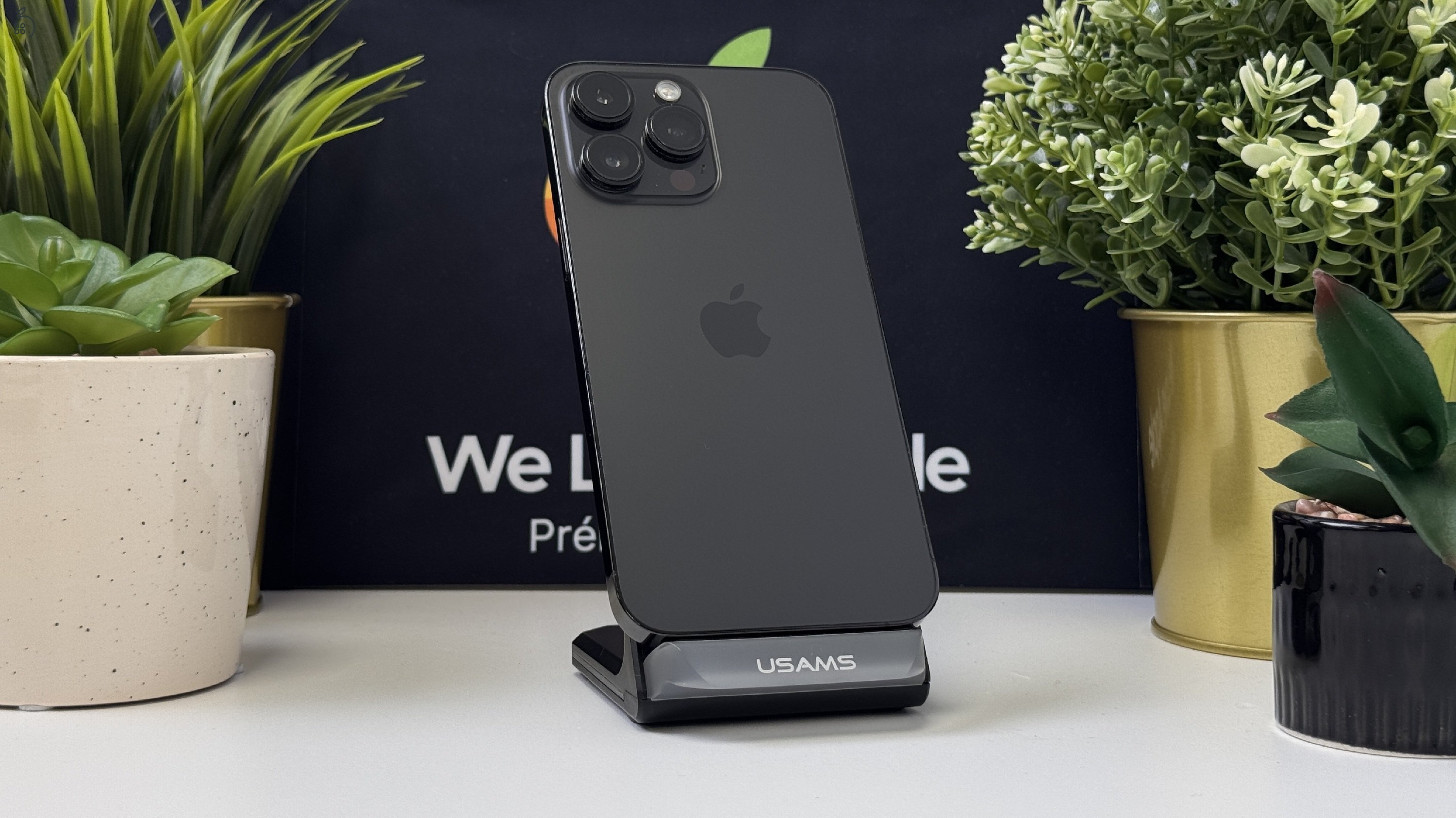  iPhone 14 Pro Max 512GB Asztrofekete, Független - Számla, 1ÉV Garancia 