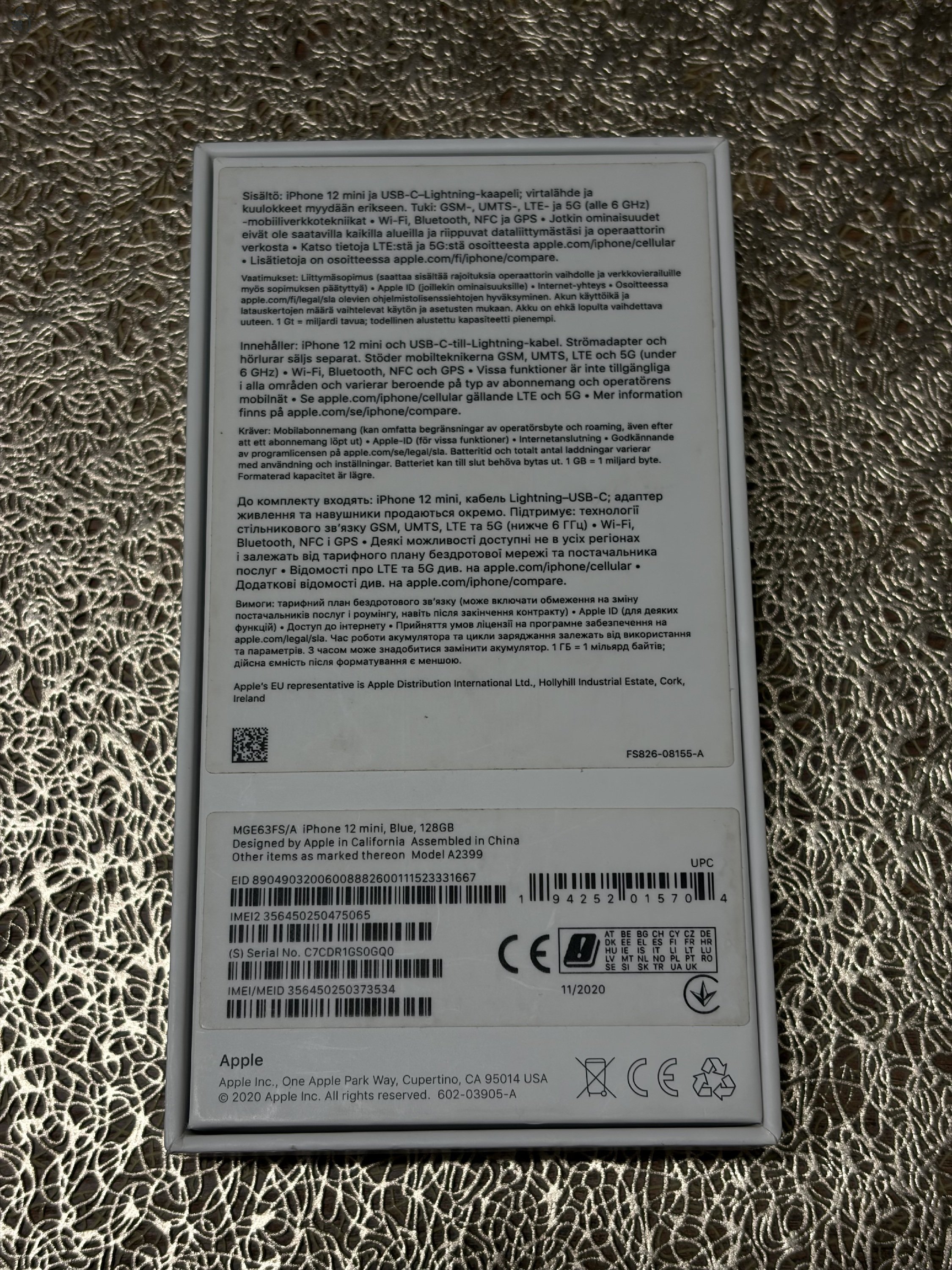 Apple iPhone 12 mini