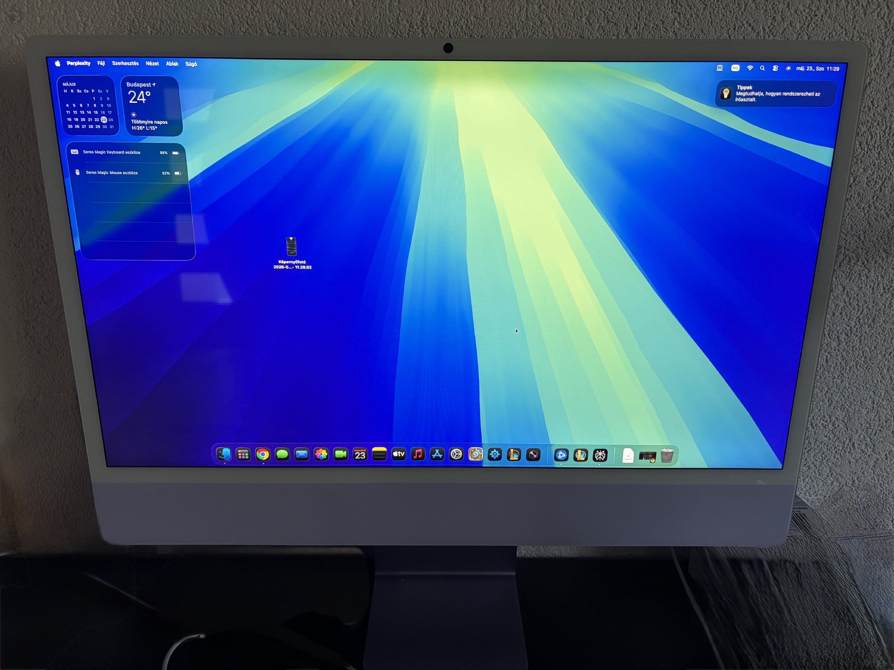 iMac M4 24 lila
