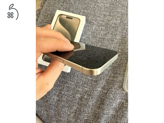 iPhone 15 Pro 128GB – Natural Titanium – Hibátlan állapot