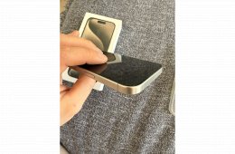 iPhone 15 Pro 128GB – Natural Titanium – Hibátlan állapot