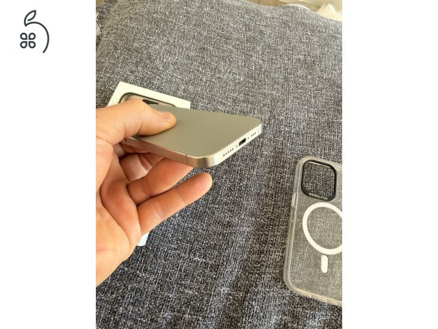 iPhone 15 Pro 128GB – Natural Titanium – Hibátlan állapot