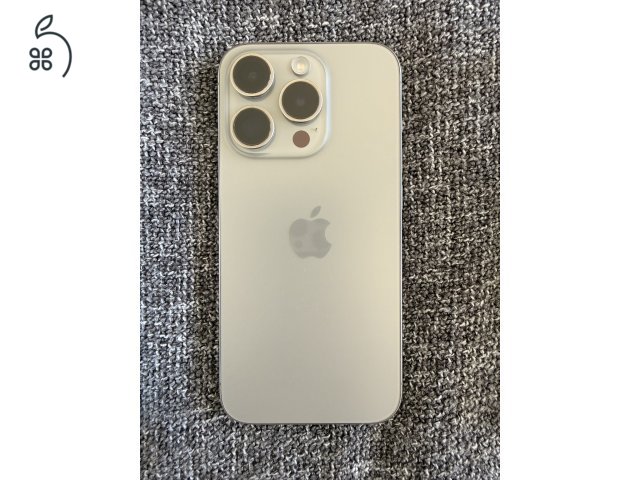 iPhone 15 Pro 128GB – Natural Titanium – Hibátlan állapot