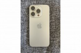 iPhone 15 Pro 128GB – Natural Titanium – Hibátlan állapot