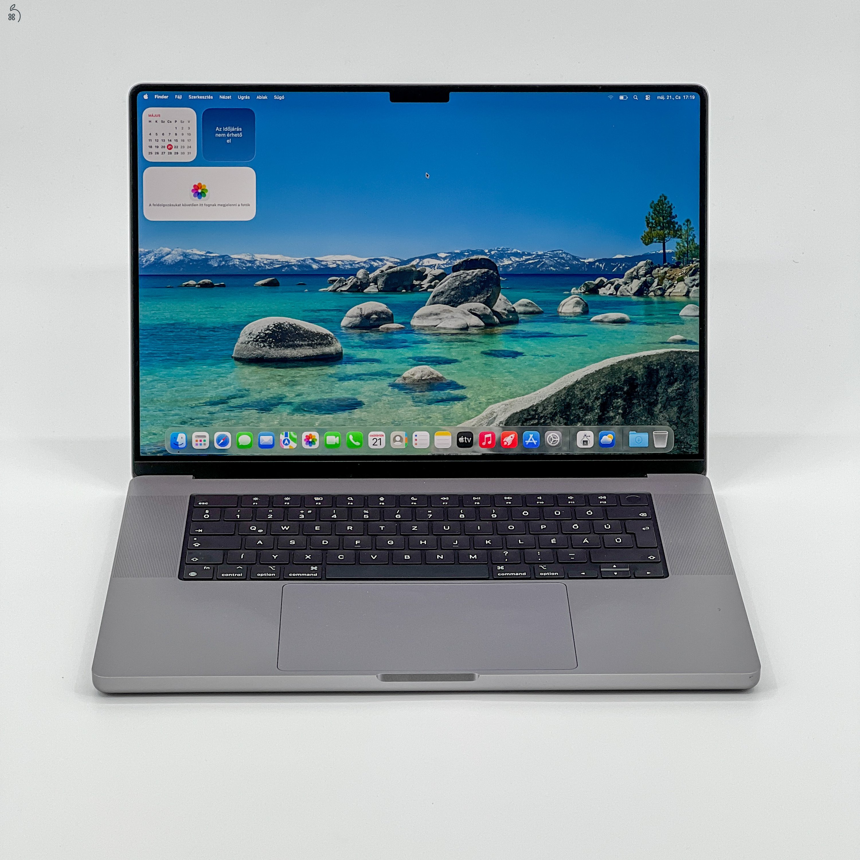 MacBook Pro 16″ 2021, M1 Pro 10 core, 32 GB RAM, 16 core GPU, 512 GB SSD, Space Gray 27% Áfa,  (0484AB)