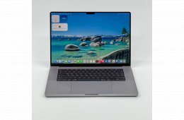 MacBook Pro 16″ 2021, M1 Pro 10 core, 32 GB RAM, 16 core GPU, 512 GB SSD, Space Gray 27% Áfa,  (0484AB)