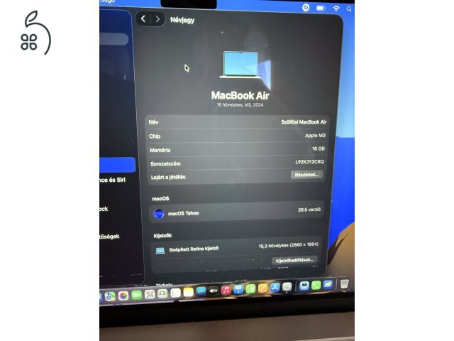 Macbook Air M3 15 inch