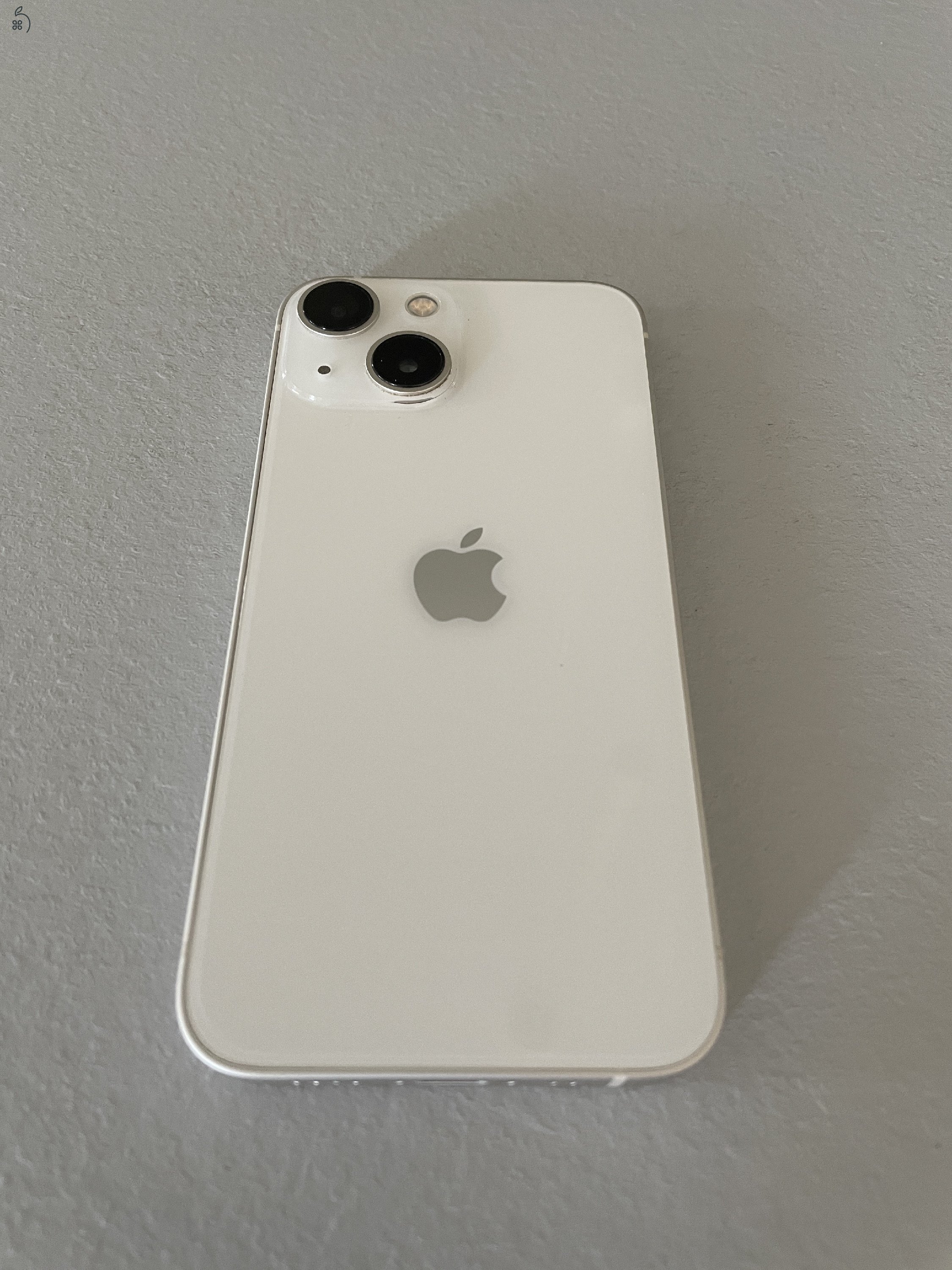 iPhone 13 mini 128GB fehér, sérülésmentes, 85% akku