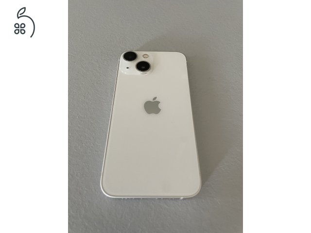 iPhone 13 mini 128GB fehér, sérülésmentes, 85% akku