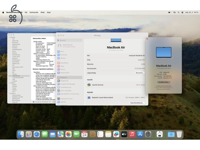 Gyári állapot !! MacBook Air 15