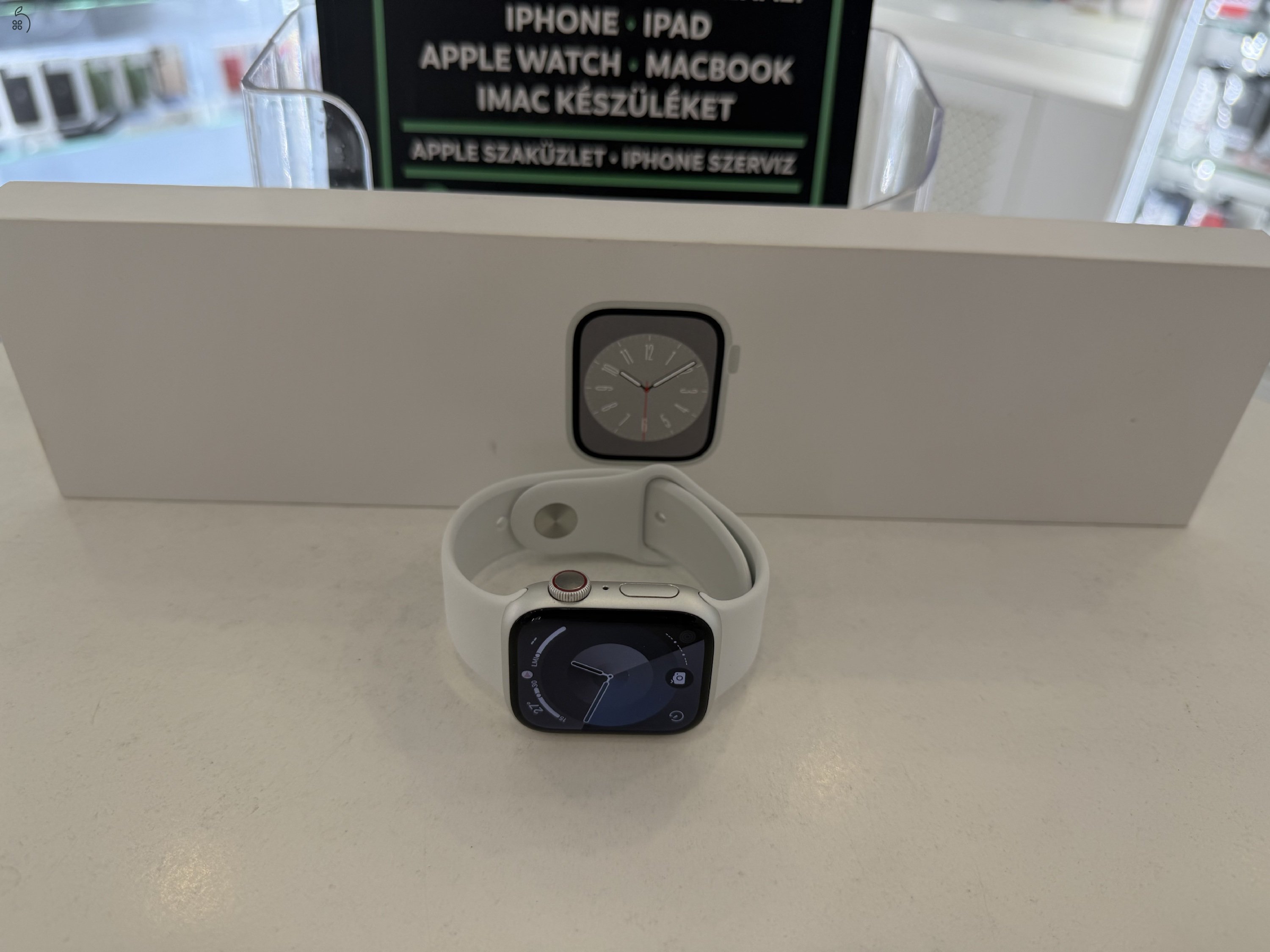 Apple Watch 8 41mm Újszerű/1-3 hónap gar./Akku 100%/p4902