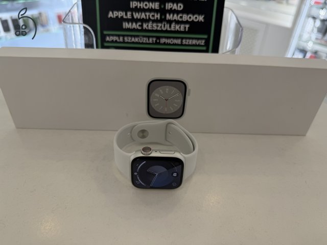 Apple Watch 8 41mm Újszerű/1-3 hónap gar./Akku 100%/p4902