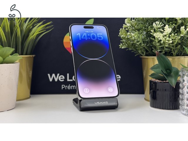 iPhone 14 Pro Max 128GB Ezüst, Független - Számla, 1ÉV Garancia
