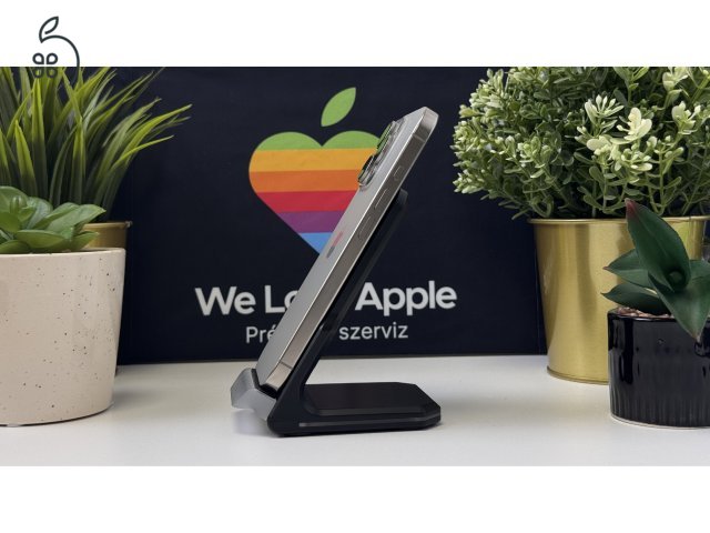 iPhone 16 Pro 128GB Natúr Titán, Független - Számla, 1ÉV Garancia