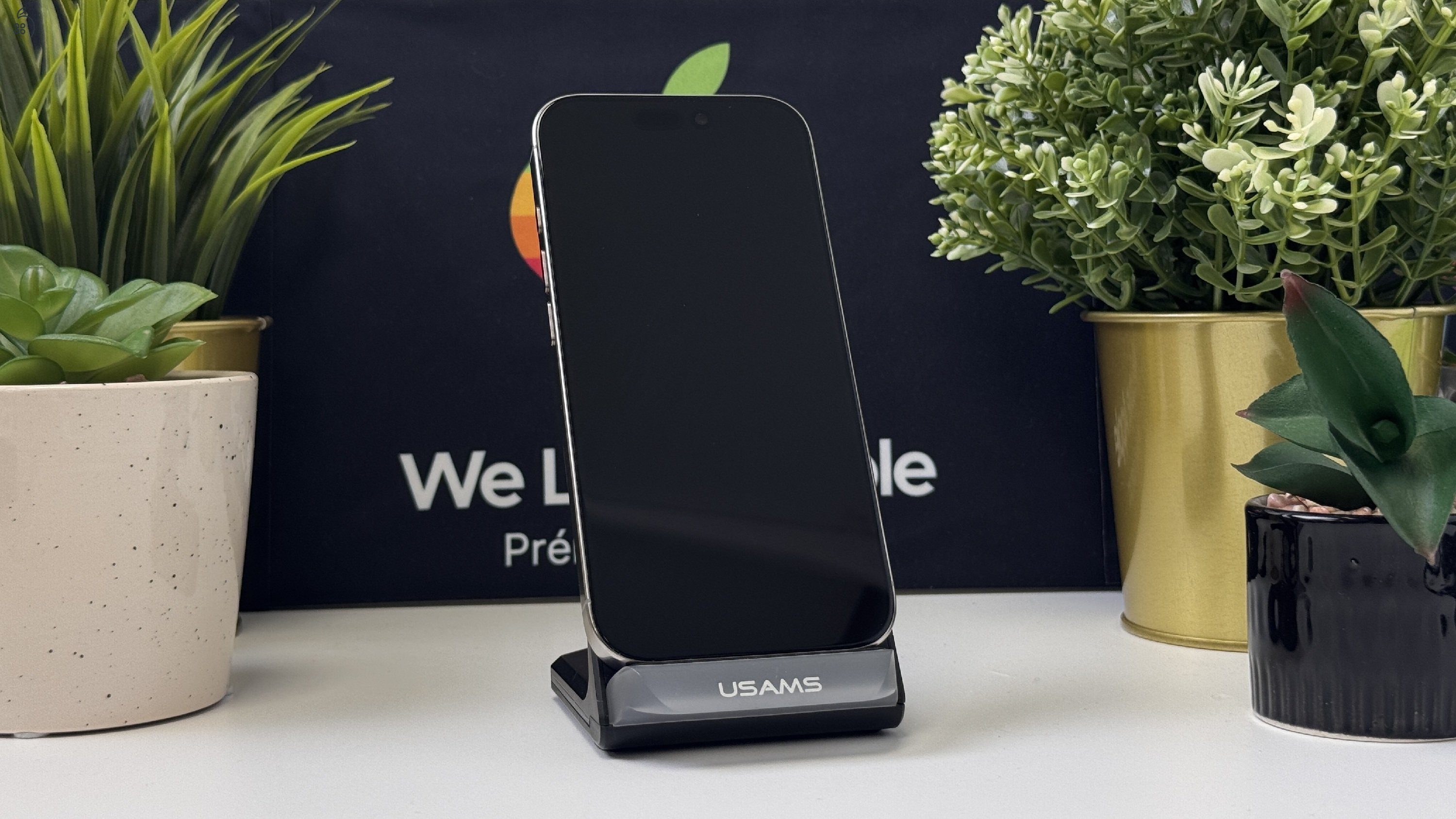iPhone 16 Pro 128GB Natúr Titán, Független - Számla, 1ÉV Garancia