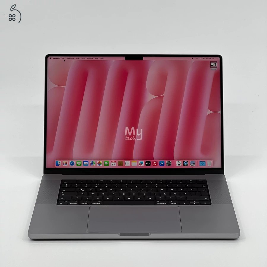 MacBook Pro 16″ 2021, M1 Pro 10 Cores, 16 GB RAM, 16 core GPU, 512 GB SSD, Space Gray 27% Áfás, (0492AB) 