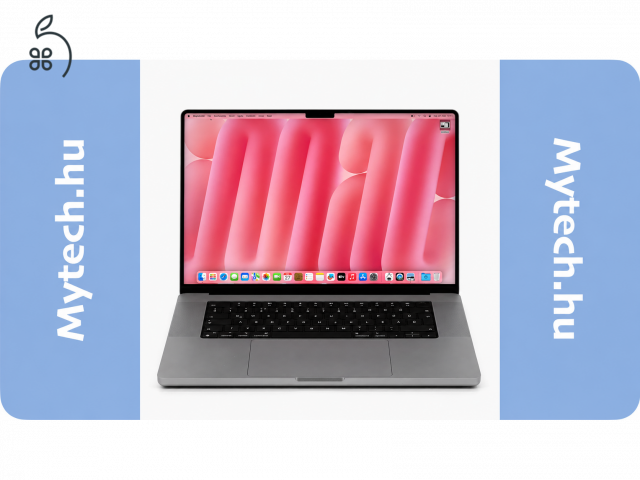 MacBook Pro 16″ 2021, M1 Pro 10 Cores, 16 GB RAM, 16 core GPU, 512 GB SSD, Space Gray 27% Áfás, (0492AB) 