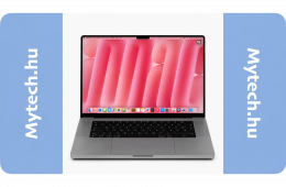 MacBook Pro 16″ 2021, M1 Pro 10 Cores, 16 GB RAM, 16 core GPU, 512 GB SSD, Space Gray 27% Áfás, (0492AB) 