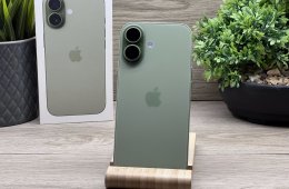 Hibátlan iPhone 17 Sage 256GB 2 ÉV Garanciával 99%