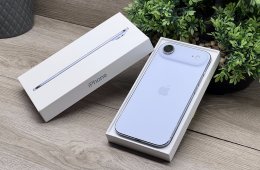 Hibátlan iPhone Air Sky Blue 256GB 2 ÉV Garanciával 99%