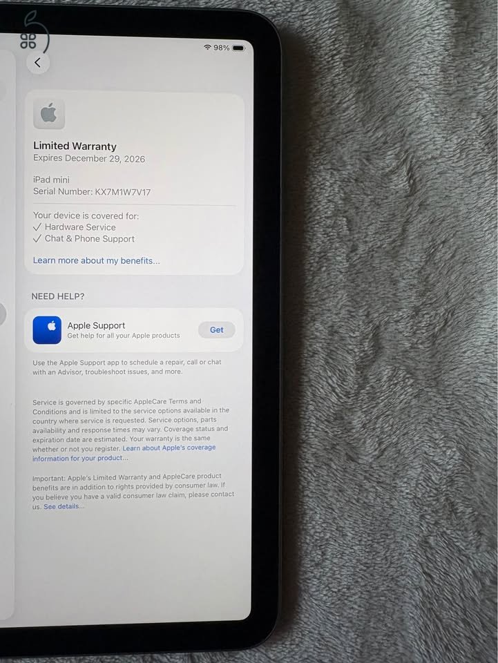 Apple iPad Mini A17 Pro – 2026-ig Garanciás, Újszerű