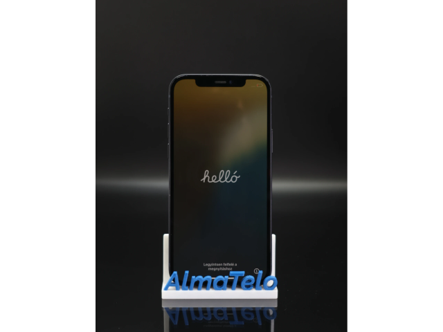 Apple iPhone 12 64 GB Black 100% akku - 12 HÓ GARANCIA