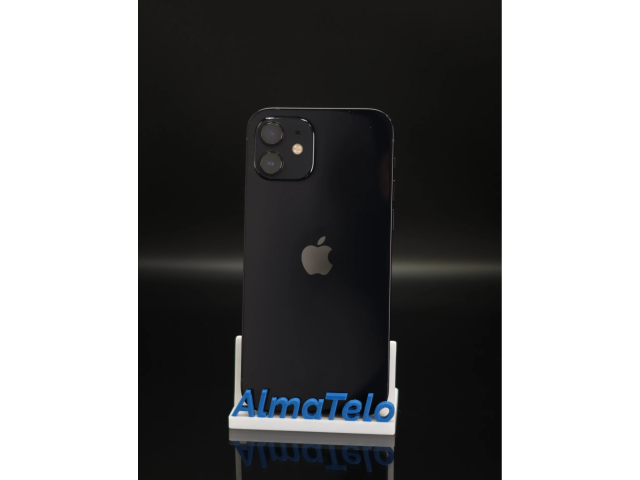 Apple iPhone 12 64 GB Black 100% akku - 12 HÓ GARANCIA