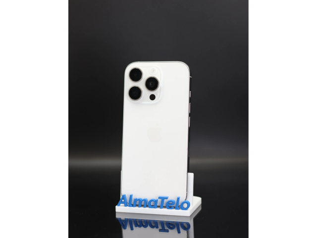 Apple iPhone 16 Pro 256 GB White Titanium 100% akku - 12 HÓ GARANCIA