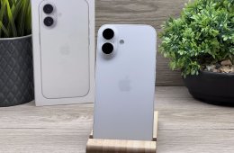 Hibátlan iPhone 16 White 128GB 2 ÉV Garanciával