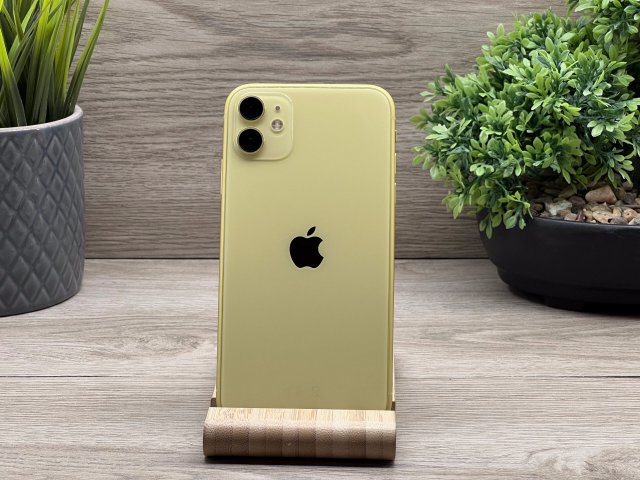 iPhone 11 Yellow 64GB 2 ÉV Garanciával 94%