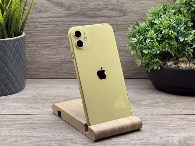 iPhone 11 Yellow 64GB 2 ÉV Garanciával 94%