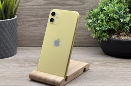 iPhone 11 Yellow 64GB 2 ÉV Garanciával 94%