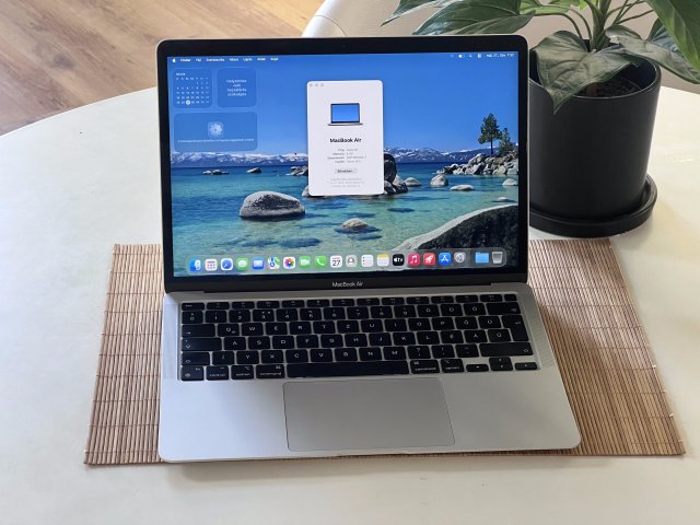 MacBook Air 2020 M1 Silver 13” 256GB 8Gb 2 ÉV Garanciával
