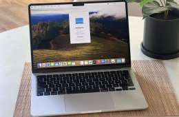 Hibátlan MacBook Air 2022 M2 13” 256GB 8GB 2 ÉV Garanciával 95%