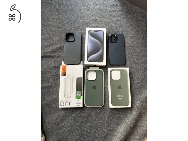 iPhone 15 Pro 256GB blue titanium 