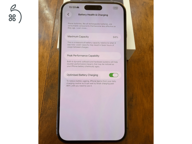 Apple iPhone 14 Pro Max 128 GB-os kivitelben.